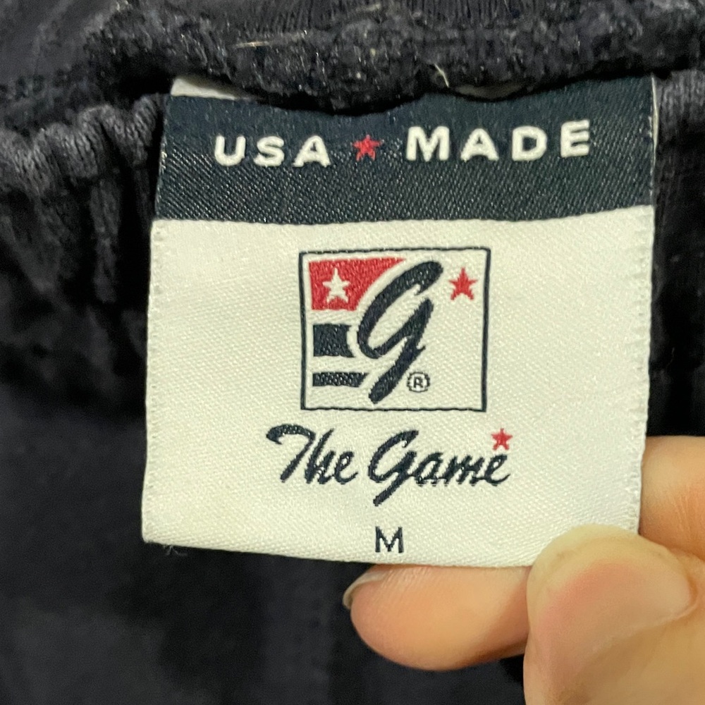 Vintage the game Black Jogger Sweatpants - Picture 2 of 3